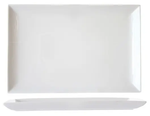 Assiette rectangulaire 26 / 36 cm