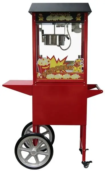 Machine à Popcorn sur chariot