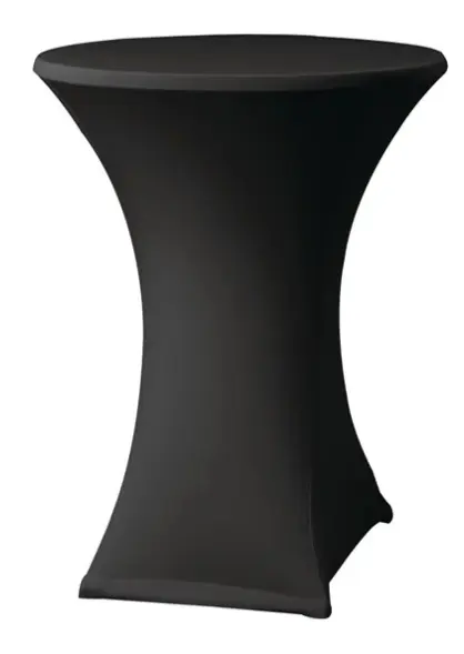 Table mange debout avec strech noir