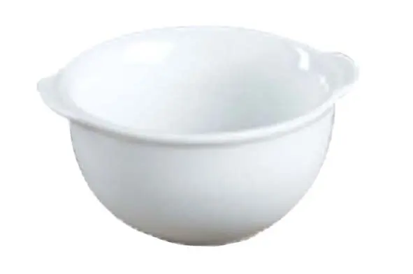 Verrine coupelle blanche demi-sphère